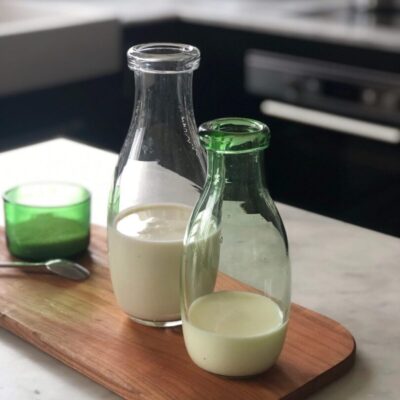 la-soufflerie-milk-bottle-transparent-green-hand-blown-recycled-glass