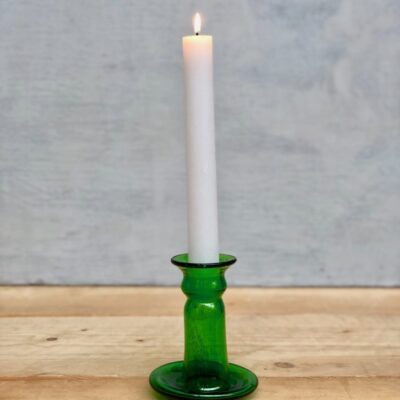 la-soufflerie-porta-candele-piccolo-green-glass-candlestick-holder