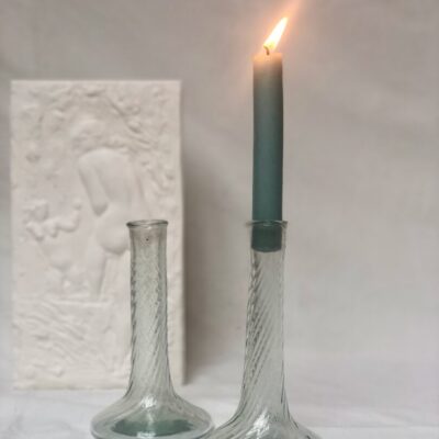 bougeoir-venise-candlestick-holder-transparent-hand-blown-recycled-glass