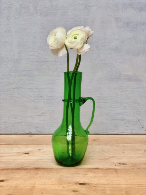 la-soufflerie-fiala-green-carafe-with-handle-vase-hand-blown-recycled-glass