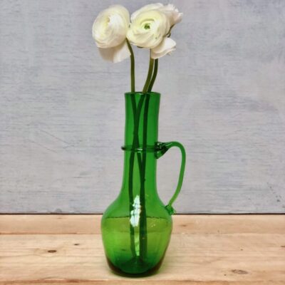 la-soufflerie-fiala-green-carafe-with-handle-vase-hand-blown-recycled-glass