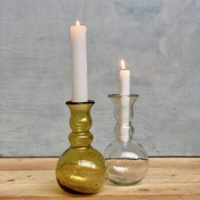 la-soufflerie-laveno-montebello-yellow-transparent-candle-holder