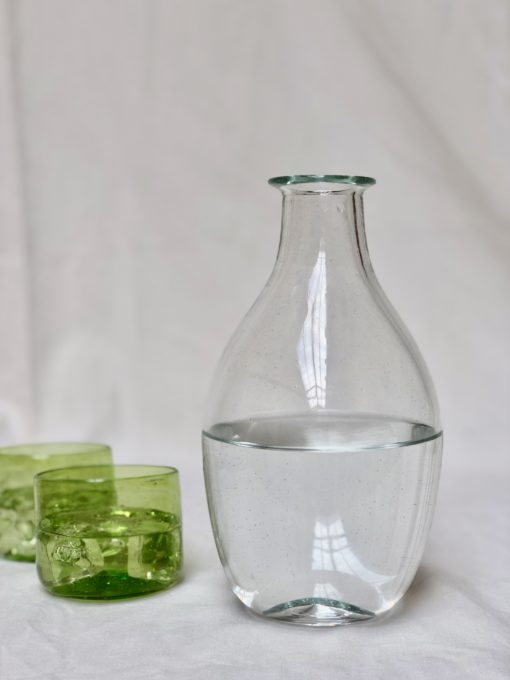 la-soufflerie-bouteille-cidre-transparent-verre-palais-glass-hand-blown-recycled-glass