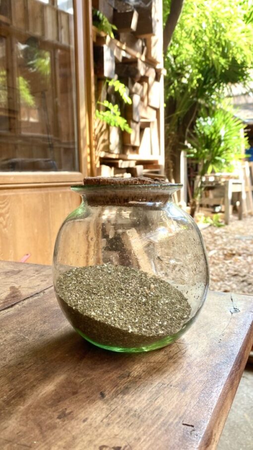 la-soufflerie-nesrine-transparent-jar-container-hand-blown-recycled-glass