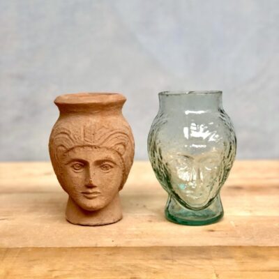 la-soufflerie-deborah-head-shaped-vases-in-terracotta-and-transparent-recycled-glass