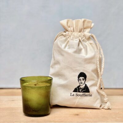 la-soufflerie-Votive-Bougie-Color-Mix-Green-Olive-hand-poured-candle