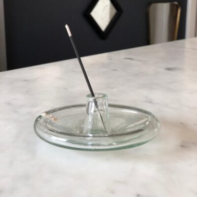 la-soufflerie-incense-holder-transparent-hand-blown-recycled-glass