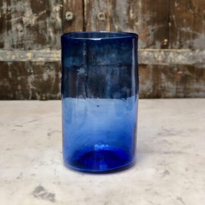 la-soufflerie-vase-droit-dark-blue-straight-tall-vase-hand-blown-recycled-glass