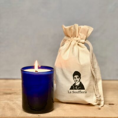 la-soufflerie-murano-moyen-bougie-blue-candle