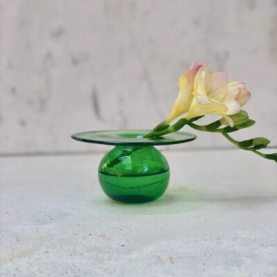 la-soufflerie-cd-green-bud-vase-hand-blown-recycled-glass