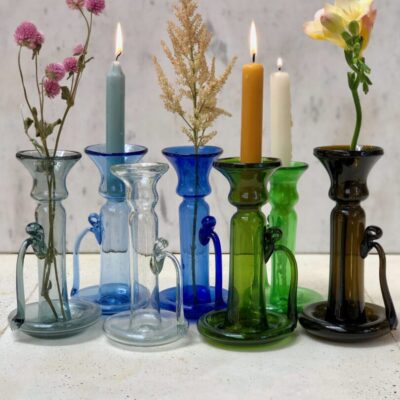 la-soufflerie-porta-candele-candle-stick-holder-hand-blown-recycled-glass-handmade