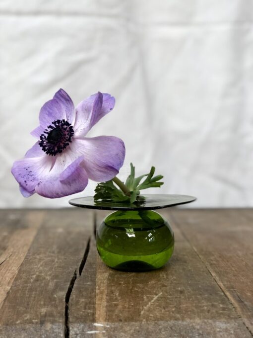 cd-olive-bud-vase-candle-holder-hand-blown-recycled-glass