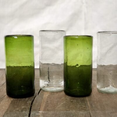 la-soufflerie-ice-tea-olive-transparent-tall-drinking-glass-high-ball-hand-blown-recycled-glass