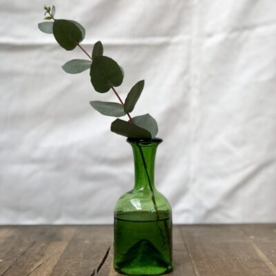 la-soufflerie-jermane-olive-vase-carafe-bud-vase-hand-made-hand-blown-recycled-glass