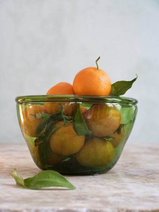 la-soufflerie-niçoise-olive-serveware-hand-blown-recycled-glass