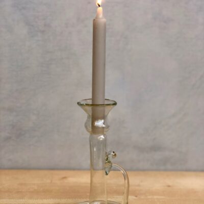 la-soufflerie-porta-candele-with-handle-transparent-glass-candlestick-holder