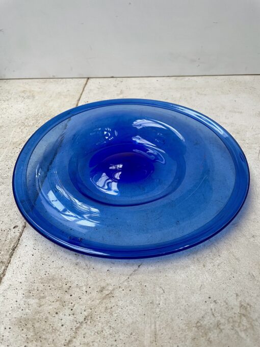 la-soufflerie-assiette-30-blue-glass-plate