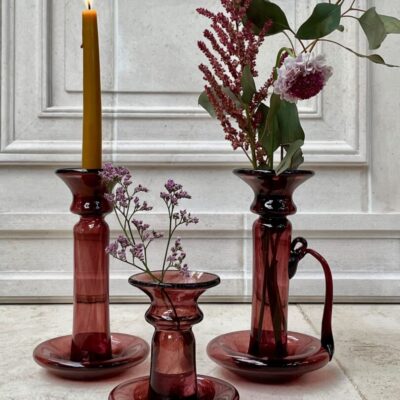 la-soufflerie-porta-candele-framboise-porta-candele-piccolo-framboise-porta-candele-with-handle-framboise-candlestick-holders