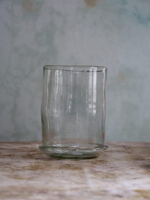 la-soufflerie-vase-boudin-bas-transparent-vase-bud-vase-hand-blown-recycled-glass