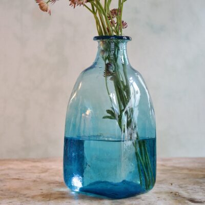 la-soufflerie-bouteille-grand-carre-turquoise-carafe-hand-blown-recycled-glass