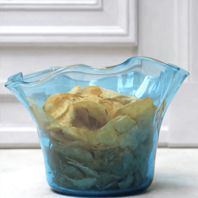 la-soufflerie-vase-foulard-turquoise-serveware-hand-blown-recycled-glass