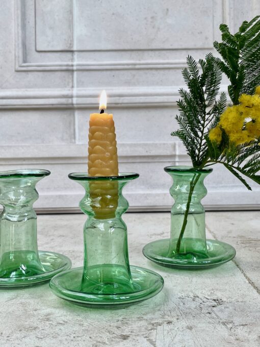 la-soufflerie-porta-candele-piccolo-light-green-candle-stick-holder-v