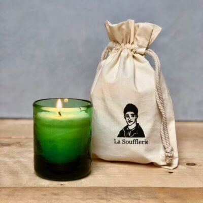 la-soufflerie-murano-moyen-bougie-green-candle