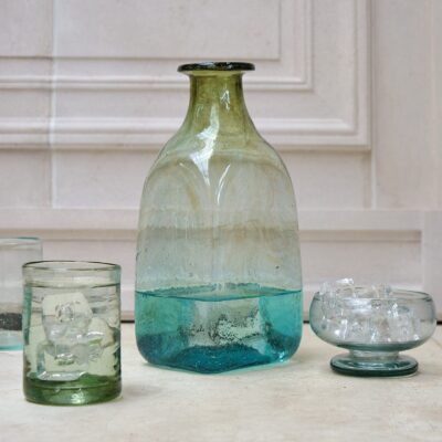 la-soufflerie-bouteille-grand-carré-color-mix-turquoise-yellow-carafe-bottle-vase-hand-blown)-recycled-glass