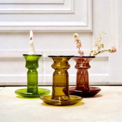la-soufflerie-porta-candele-piccolo-miel-candle-holder-hand-blown-recycled-glass