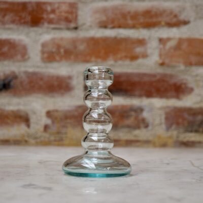 la-soufflerie-bougeoir-bulles-transparent-candle-holder-hand-blown-recycled-glass