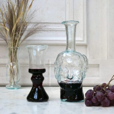 la-soufflerie-roma-transparent-vase-bud-vase-carafe-decanteur-bottle-hand-blown-recycled-glass